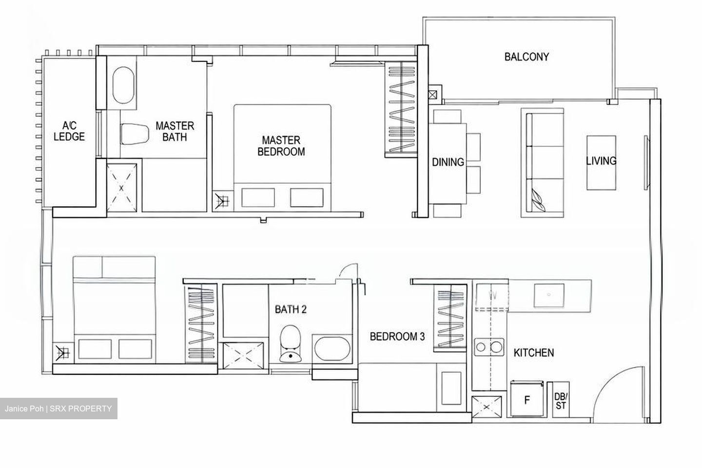 The Poiz Residences (D13), Apartment #587068071